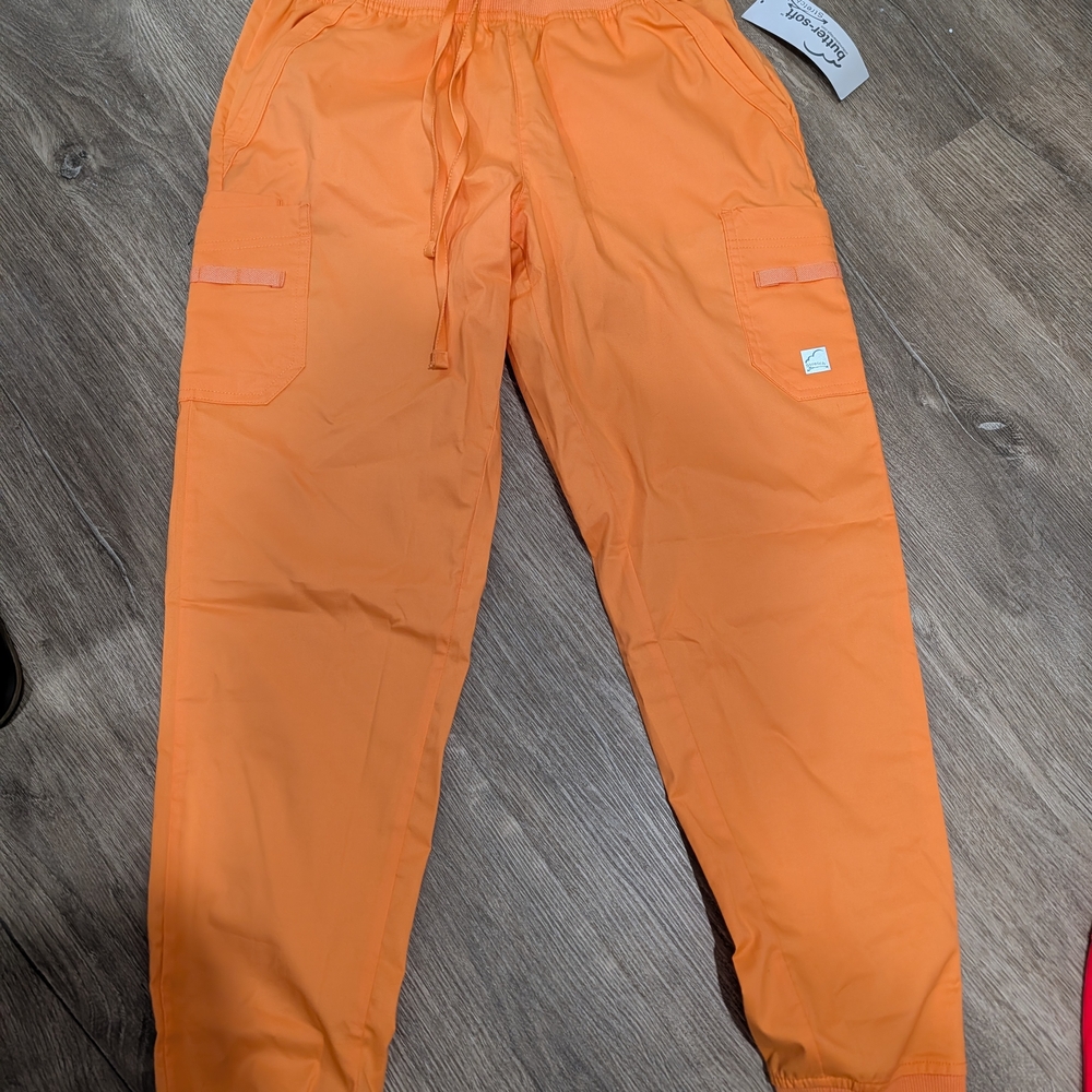 Orange Scrub Pants